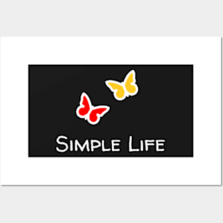 Simple Life - Butterflies Posters and Art